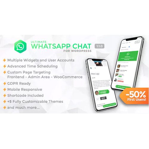 Ultimate WhatsApp Chat | WordPress WhatsApp Chat Support Plugin